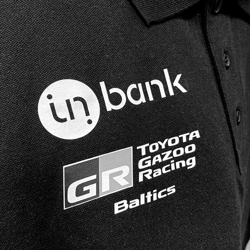 Polo marškinėliai „Inbank TOYOTA GAZOO Racing Baltics"